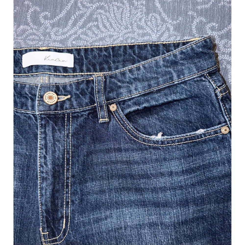 KanCan KC8559M Clanton High Rise Boyfriend Jeans Distressed 100% Cotton 9/28